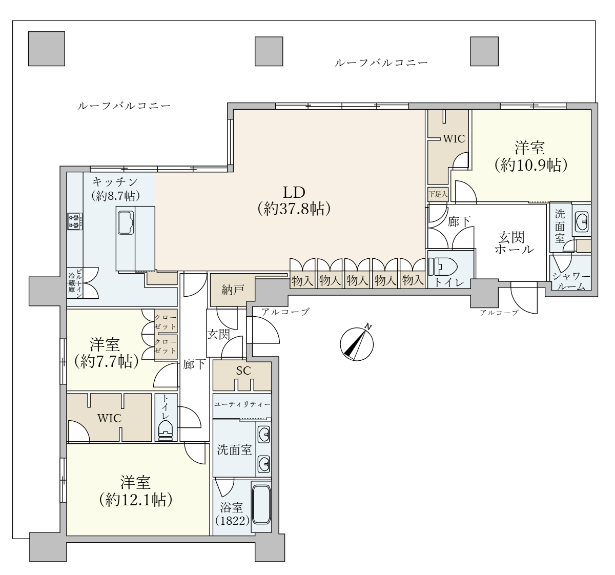 グランドメゾン福岡 The Central Luxe