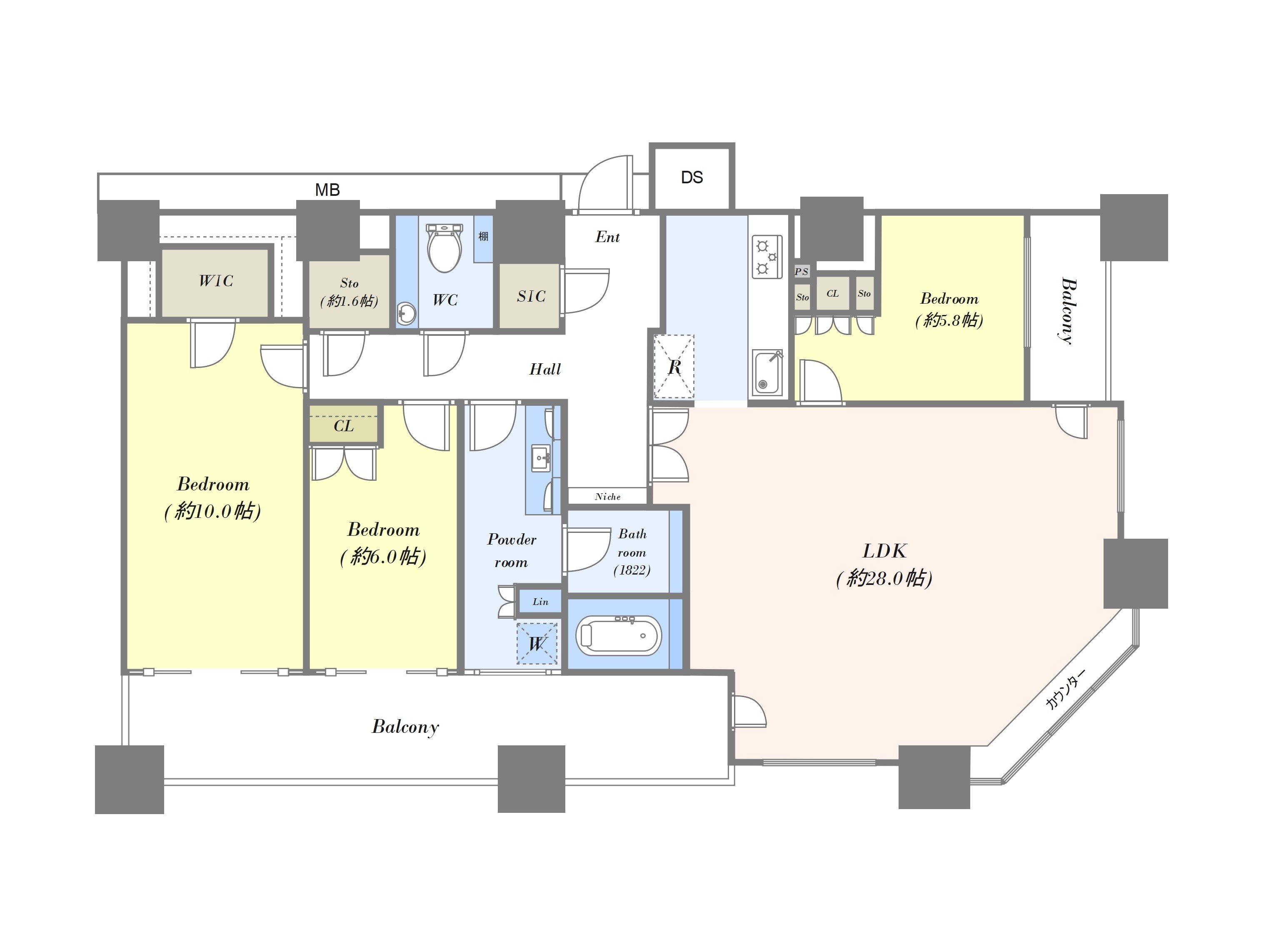 カテリーナ三田タワースイート